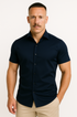 Solorfit | Men Athletic Stretch Fit Shirt - Solorfit