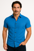 Solorfit | Men Athletic Stretch Fit Shirt - Solorfit