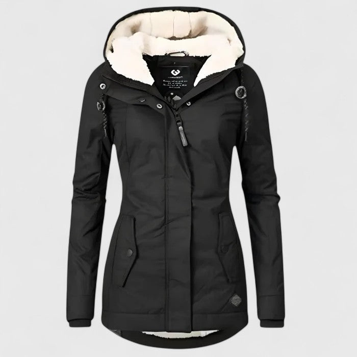 Women’s Hooded Jacket Casual Zip Up Everyday Outerwear