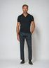 Polo Men Cotton Without Buttons - Navy Blue - Solorfit