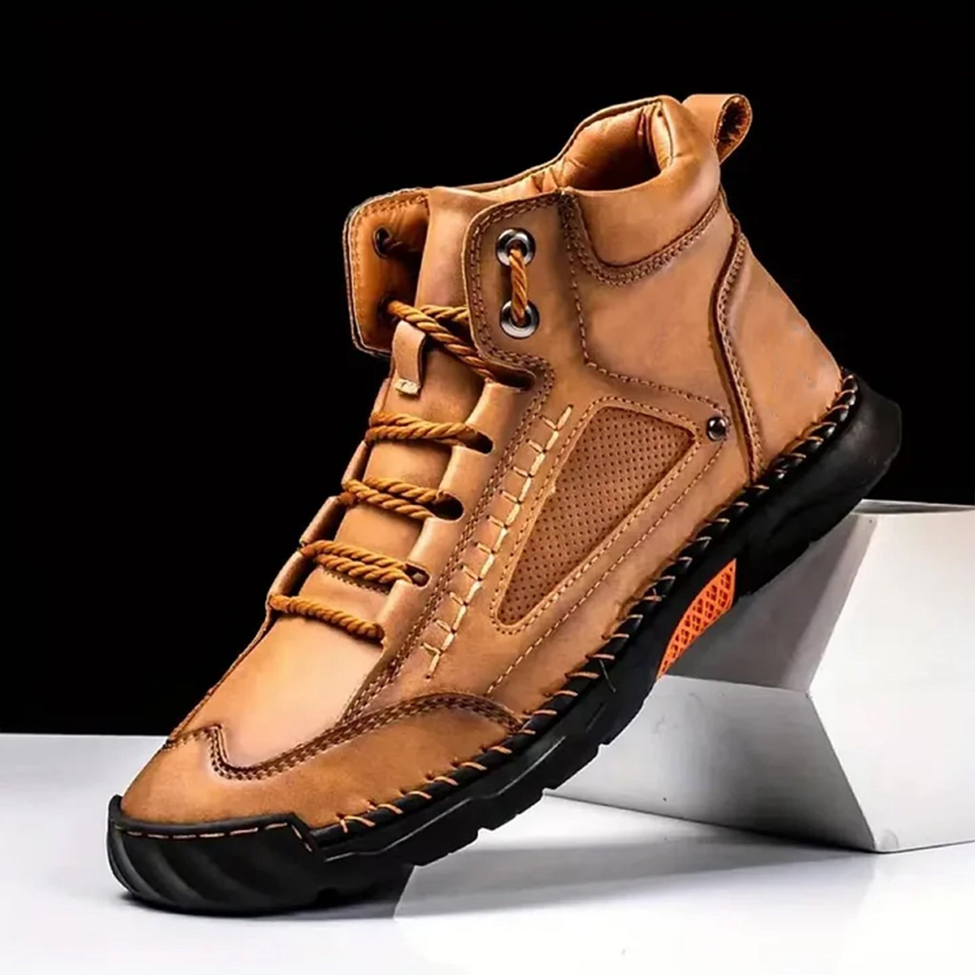Men’s Leather Boots – Handmade, Supportive & Spacious Fit