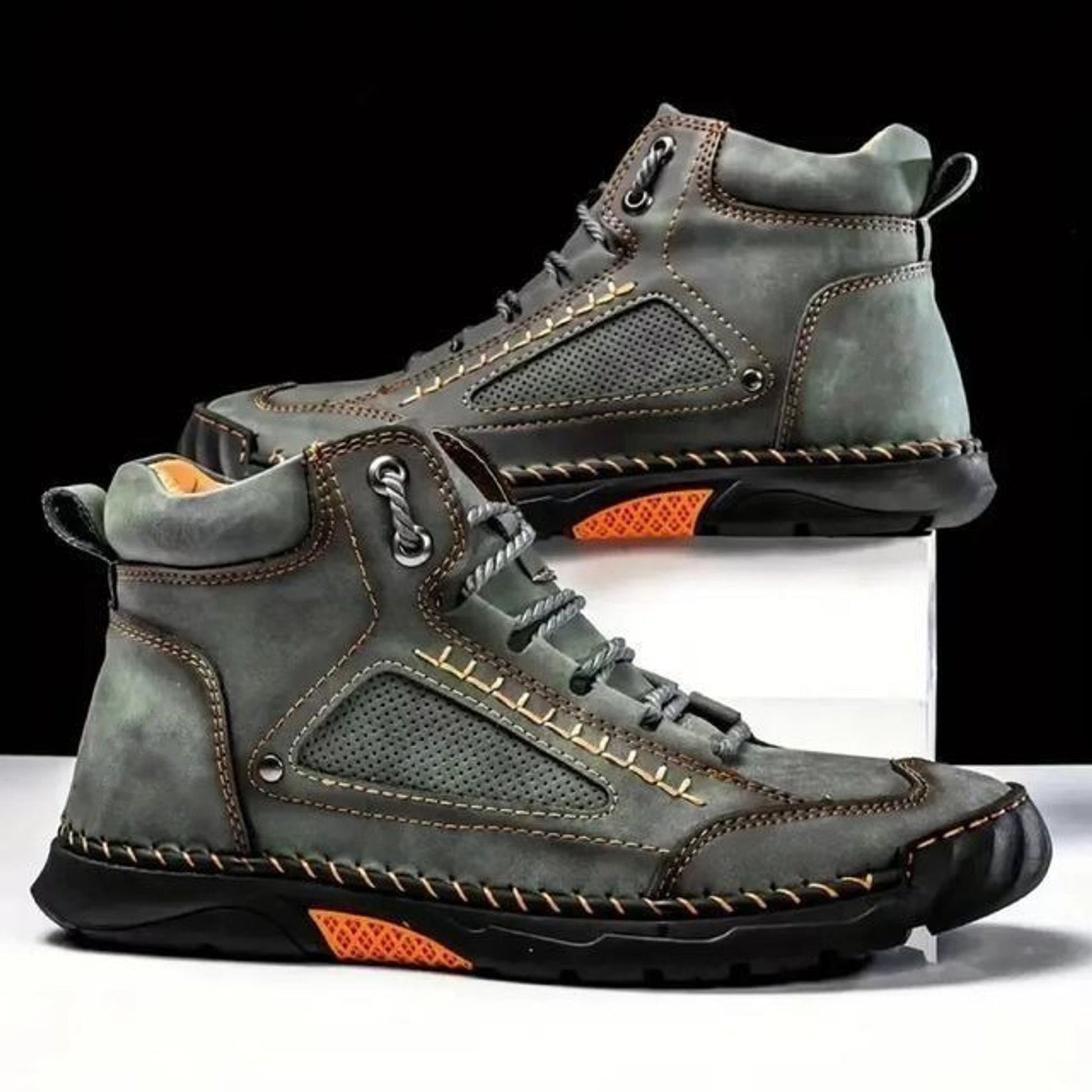 Men’s Leather Boots – Handmade, Supportive & Spacious Fit