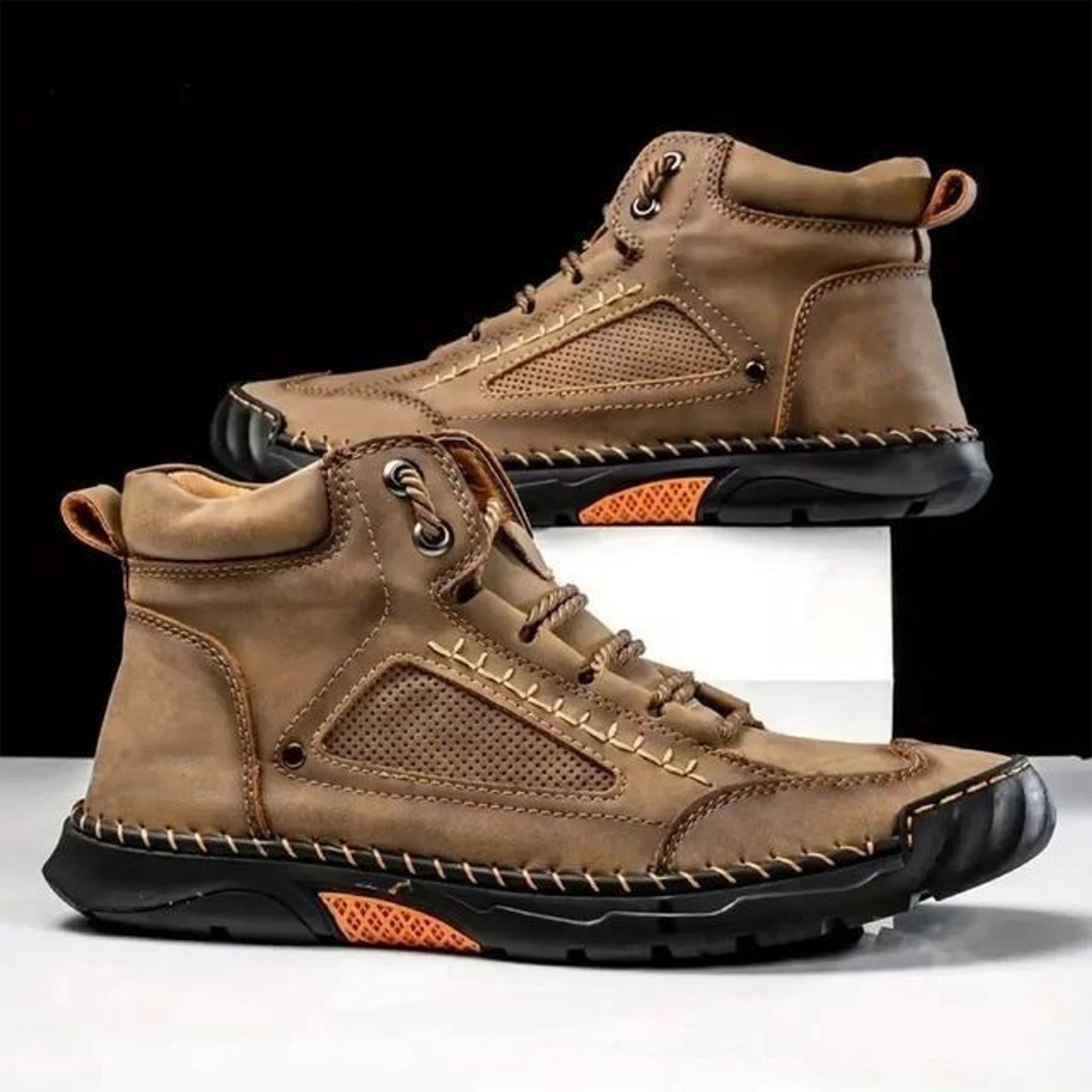 Men’s Leather Boots – Handmade, Supportive & Spacious Fit
