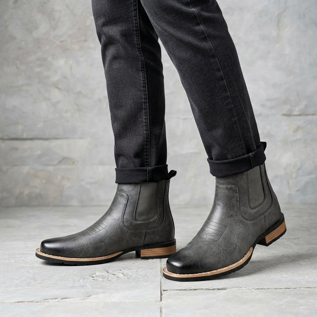 Men’s Chelsea Boots Casual Ankle Boots Everyday Dress Shoes