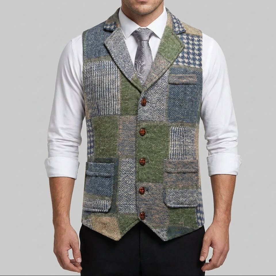 Men’s Formal Vest Suit Waistcoat Casual Dresswear