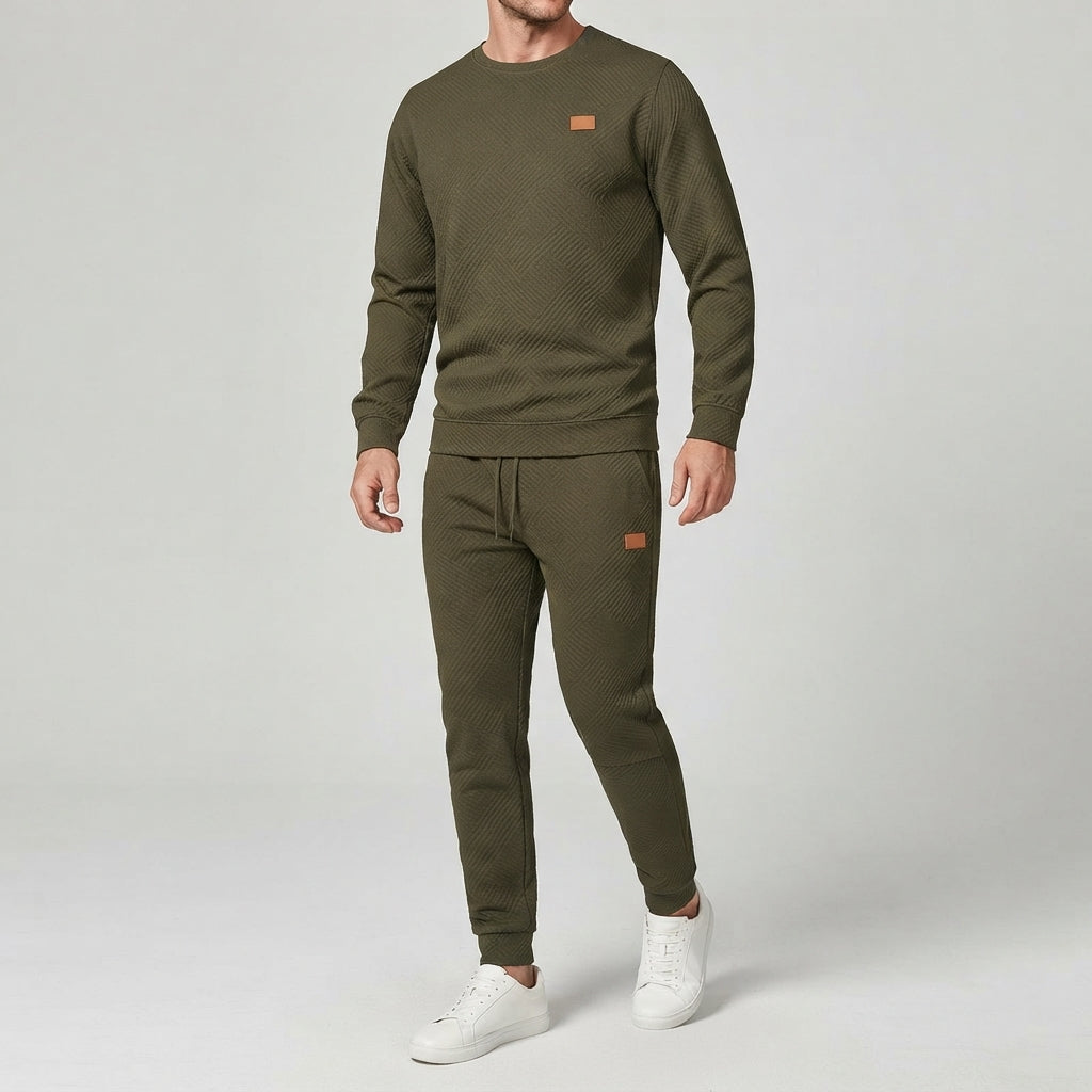 Men’s Sweatshirt and Jogger Pants Set Casual Two Piece Outfit