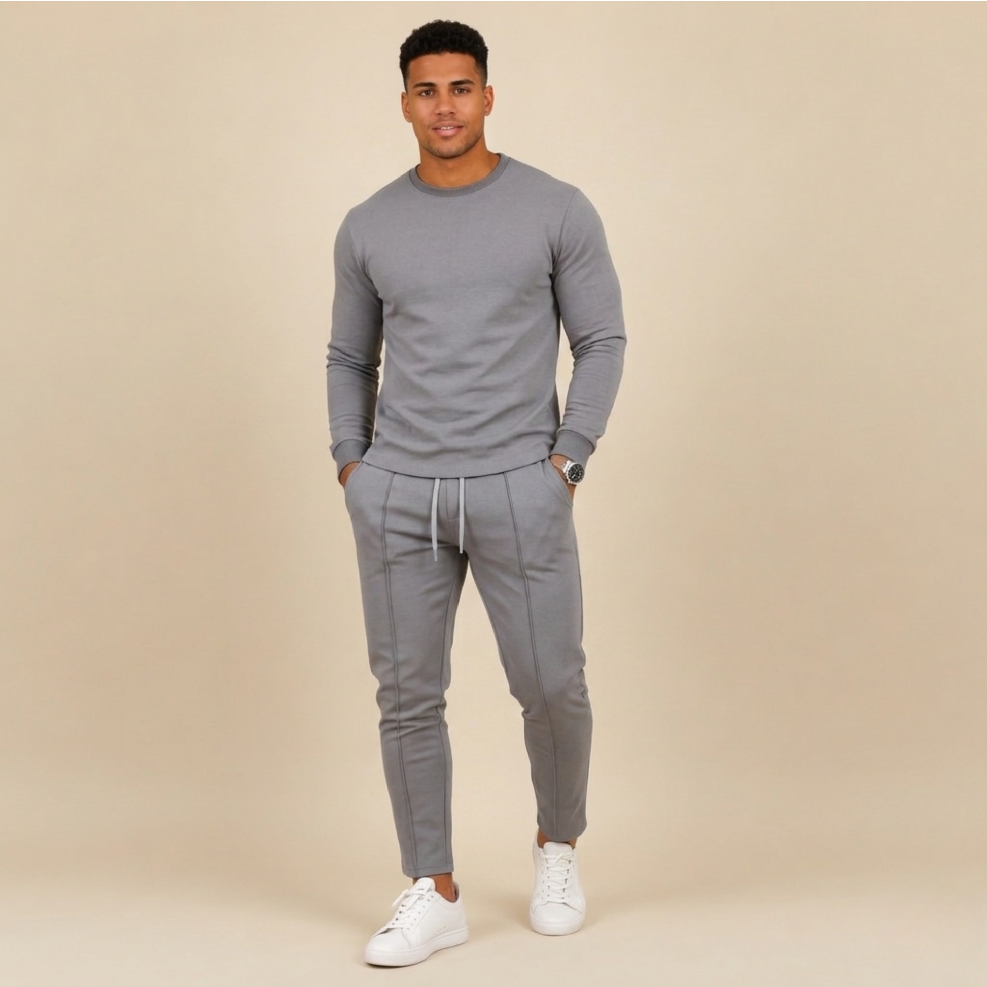 Frank | Elegant Casual Men’s Matching Two Piece Set