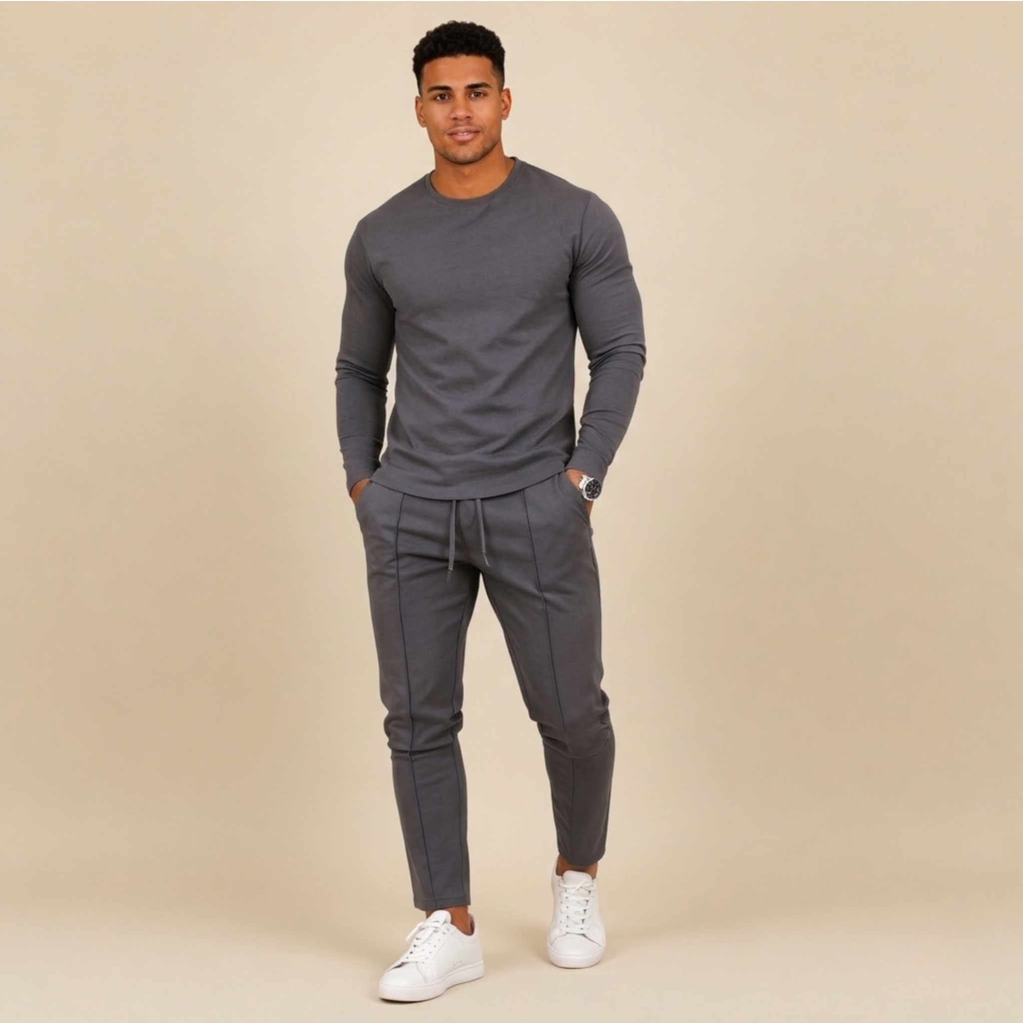 Frank | Elegant Casual Men’s Matching Two Piece Set