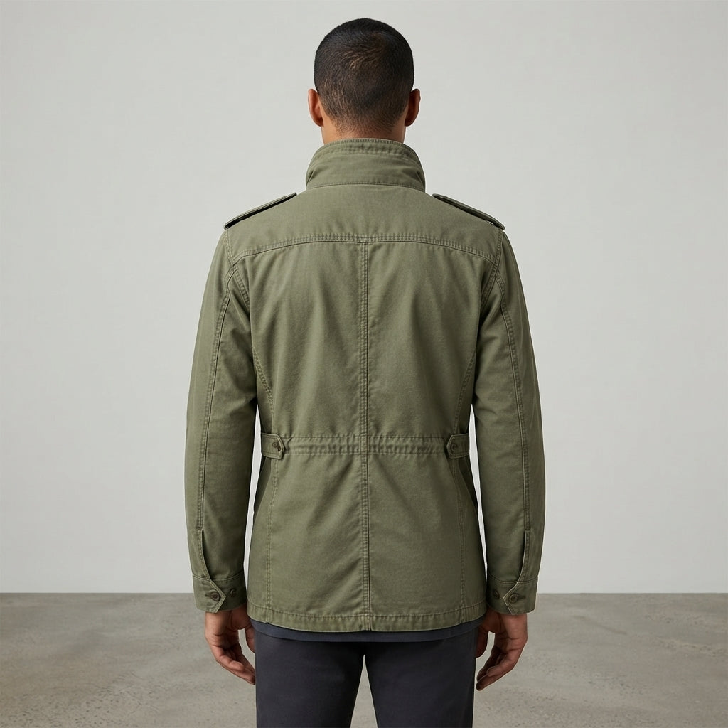 Men’s Casual Jacket Zip Up Everyday Outdoor Outerwear