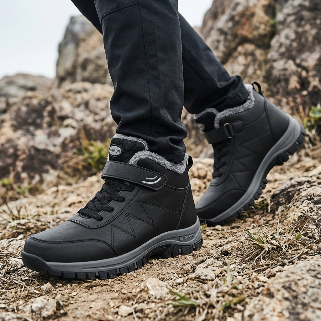 Men’s Hiking Shoes Outdoor Waterproof Style Walking Boots