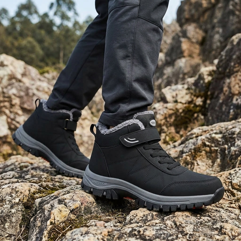 Men’s Hiking Shoes Outdoor Waterproof Style Walking Boots