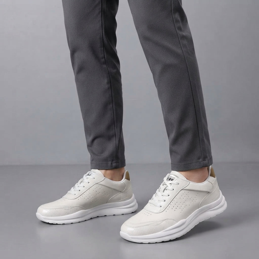 Men’s Casual Sneakers Lace Up Walking Shoes Everyday Footwear