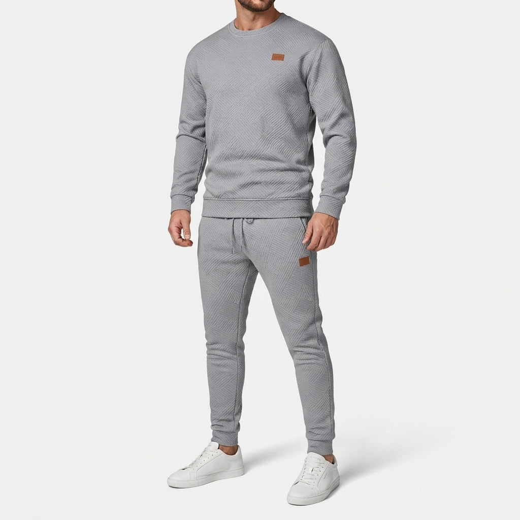 Men’s Sweatshirt and Jogger Pants Set Casual Two Piece Outfit