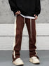 Palma De Mara - Cotton Blend Sweat Pants Wide Leg - Solorfit