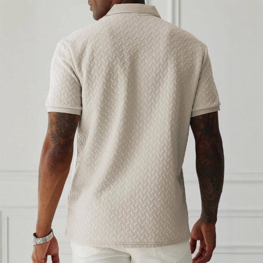 Belmont Men Summer Lightweight Polo Shirt