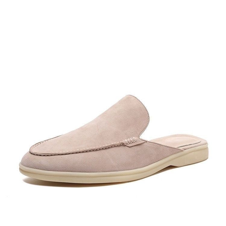 Men’s Slip On Mule Loafers Casual Backless Comfort Shoes