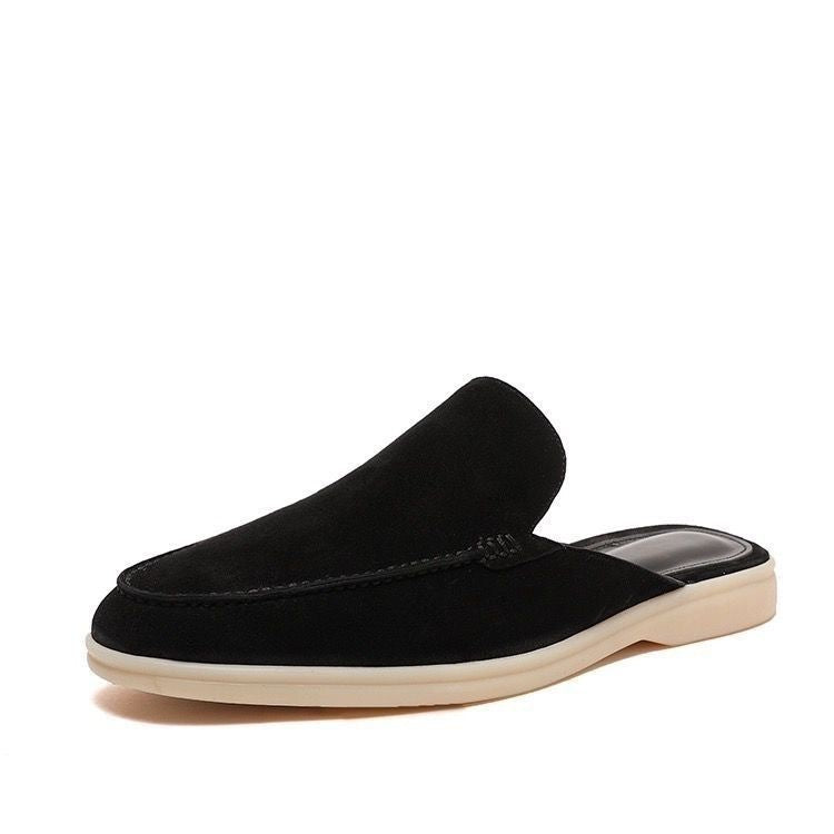 Men’s Slip On Mule Loafers Casual Backless Comfort Shoes