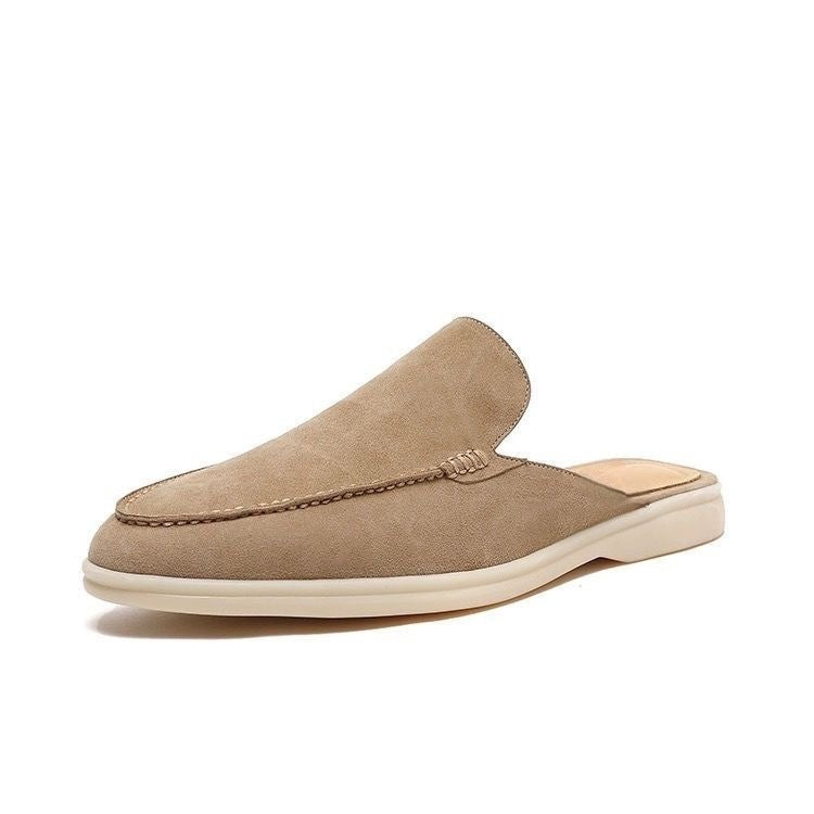 Men’s Slip On Mule Loafers Casual Backless Comfort Shoes