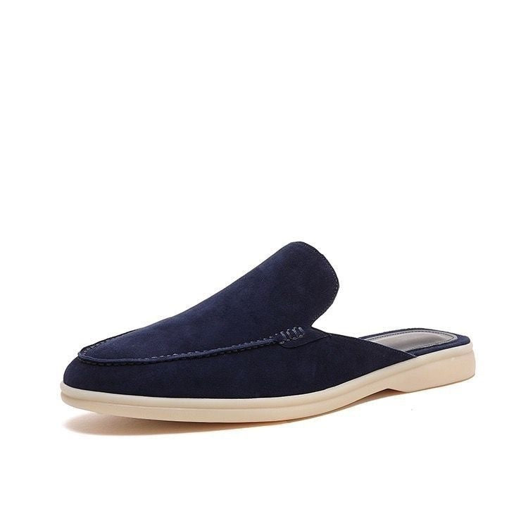 Men’s Slip On Mule Loafers Casual Backless Comfort Shoes