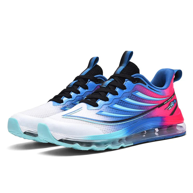 Men’s Air Cushion Running Shoes Lightweight Athletic Walking Sneakers