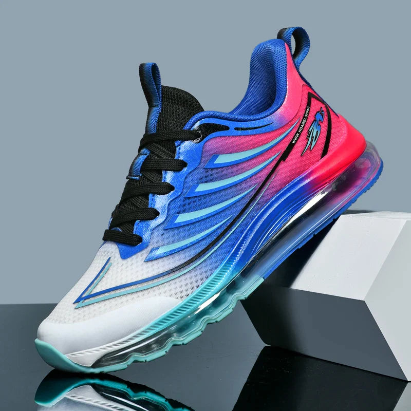 Men’s Air Cushion Running Shoes Lightweight Athletic Walking Sneakers
