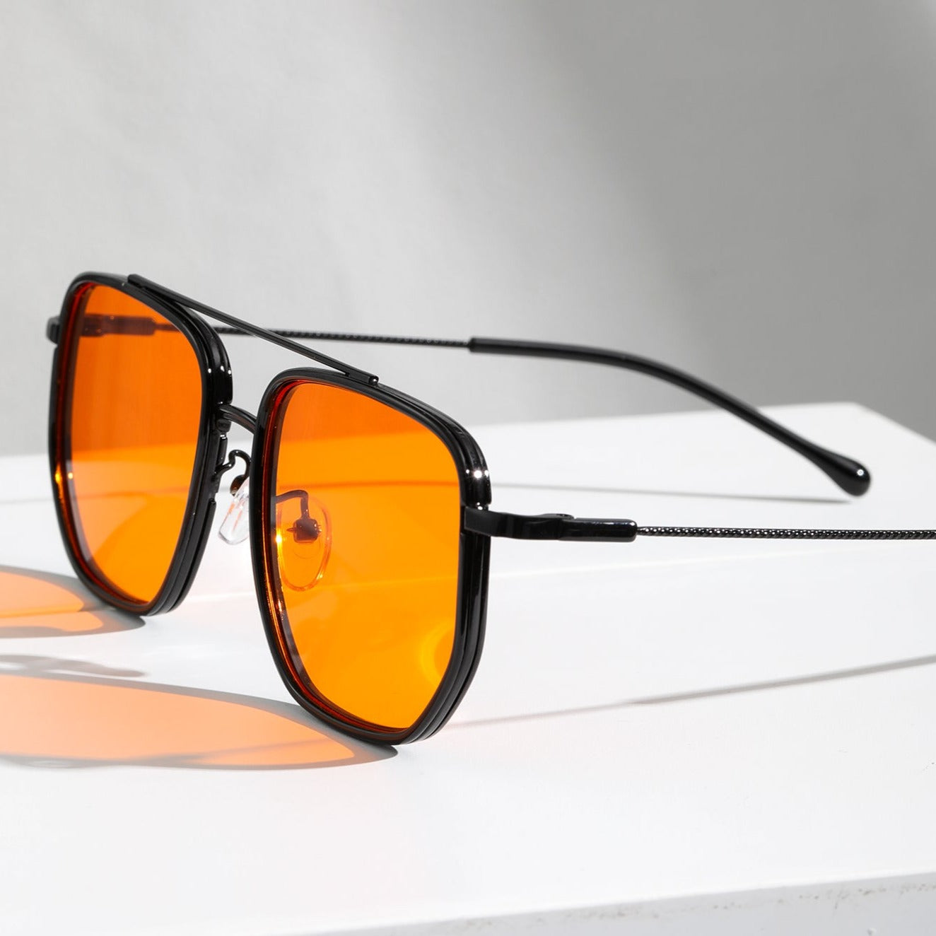 Square Polarized Sunglasses UV Protection Driving Outdoor Eyewear