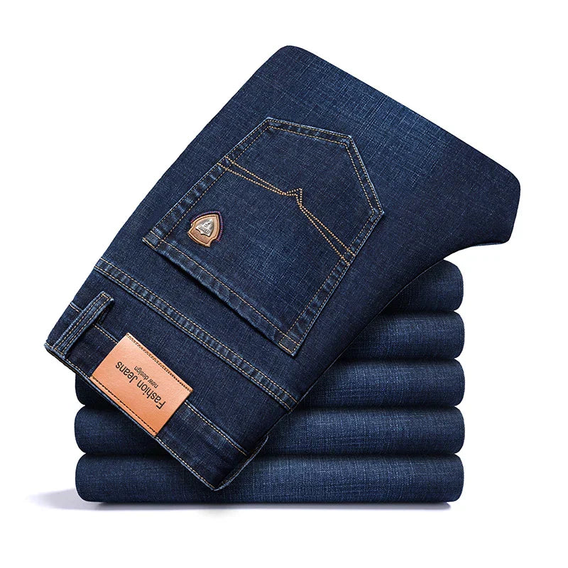 Axel's Classic Men Denim Jeans Straight Leg
