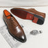 Luca Giordano Leather Oxford Shoes - Solorfit
