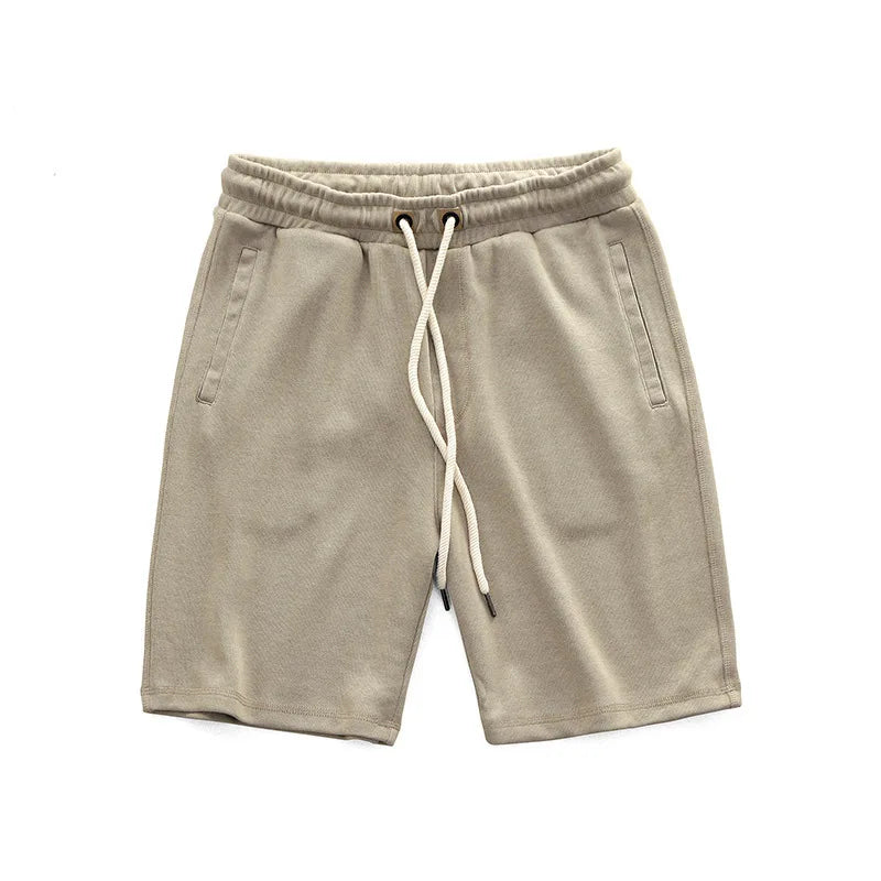 Harlan Men Drawstring Knitted Shorts