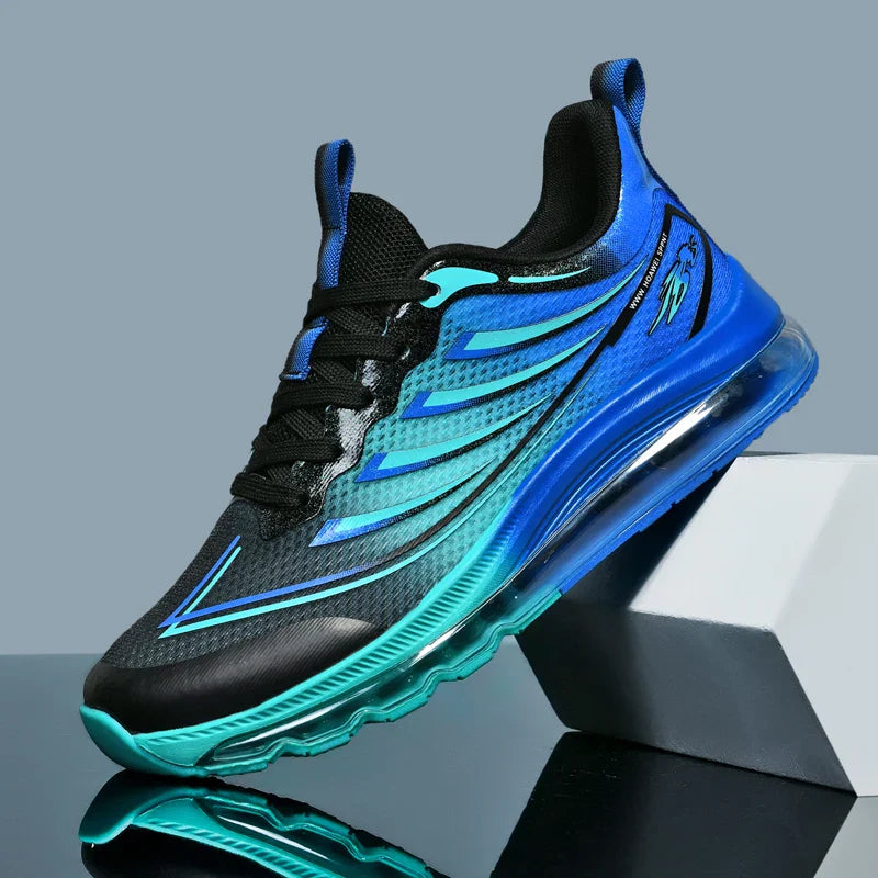 Men’s Air Cushion Running Shoes Lightweight Athletic Walking Sneakers