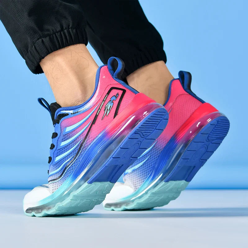 Men’s Air Cushion Running Shoes Lightweight Athletic Walking Sneakers