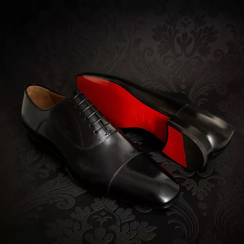 Luca Giordano Leather Oxford Shoes - Solorfit