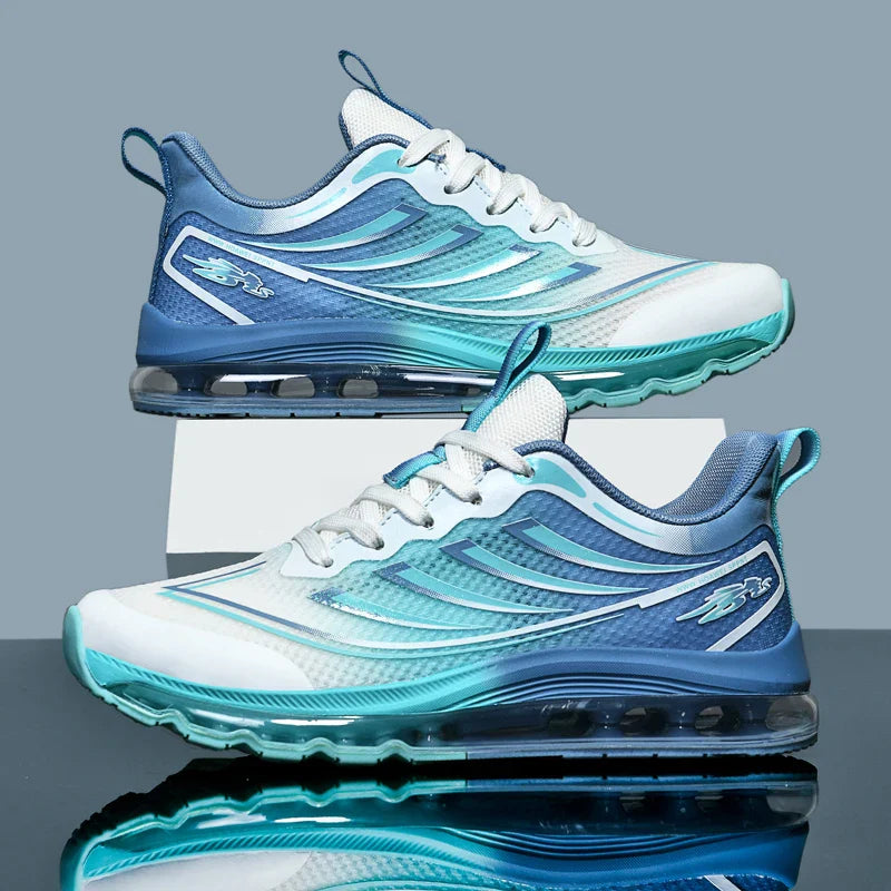 Men’s Air Cushion Running Shoes Lightweight Athletic Walking Sneakers