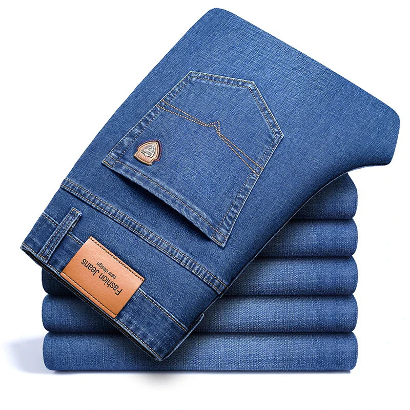 Axel's Classic Men Denim Jeans Straight Leg
