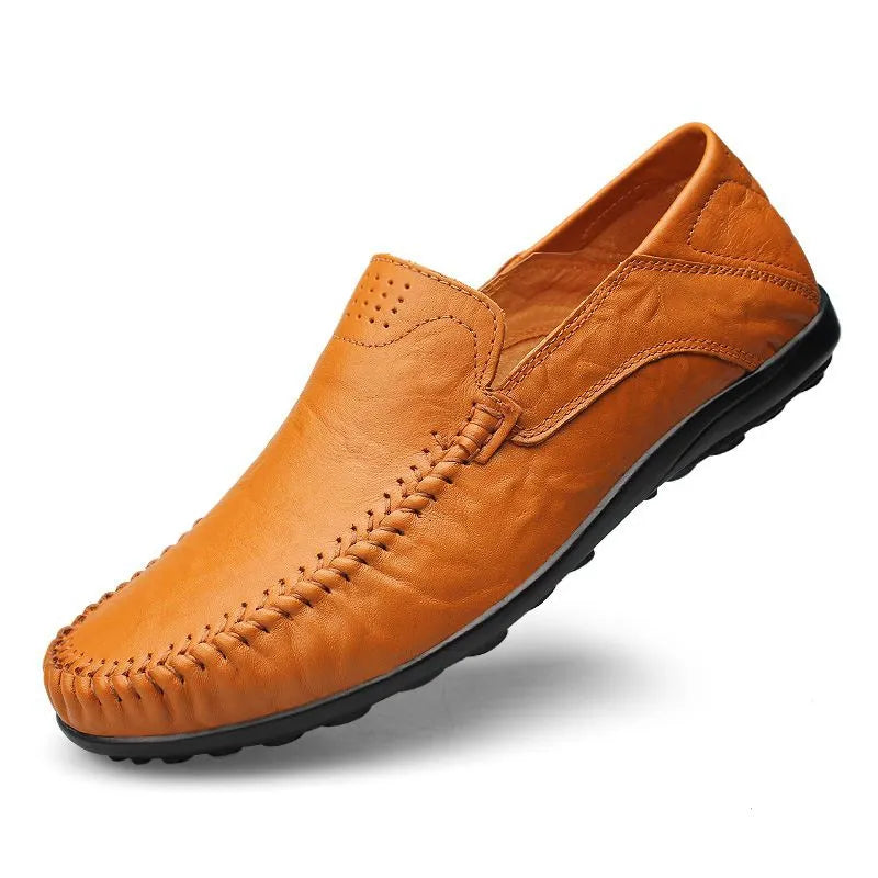 Aure Italian 100% Genuine Leather Loafers - Solorfit