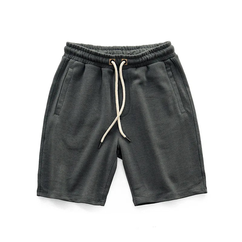 Harlan Men Drawstring Knitted Shorts
