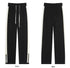 Palma De Mara - Cotton Blend Sweat Pants Wide Leg - Solorfit