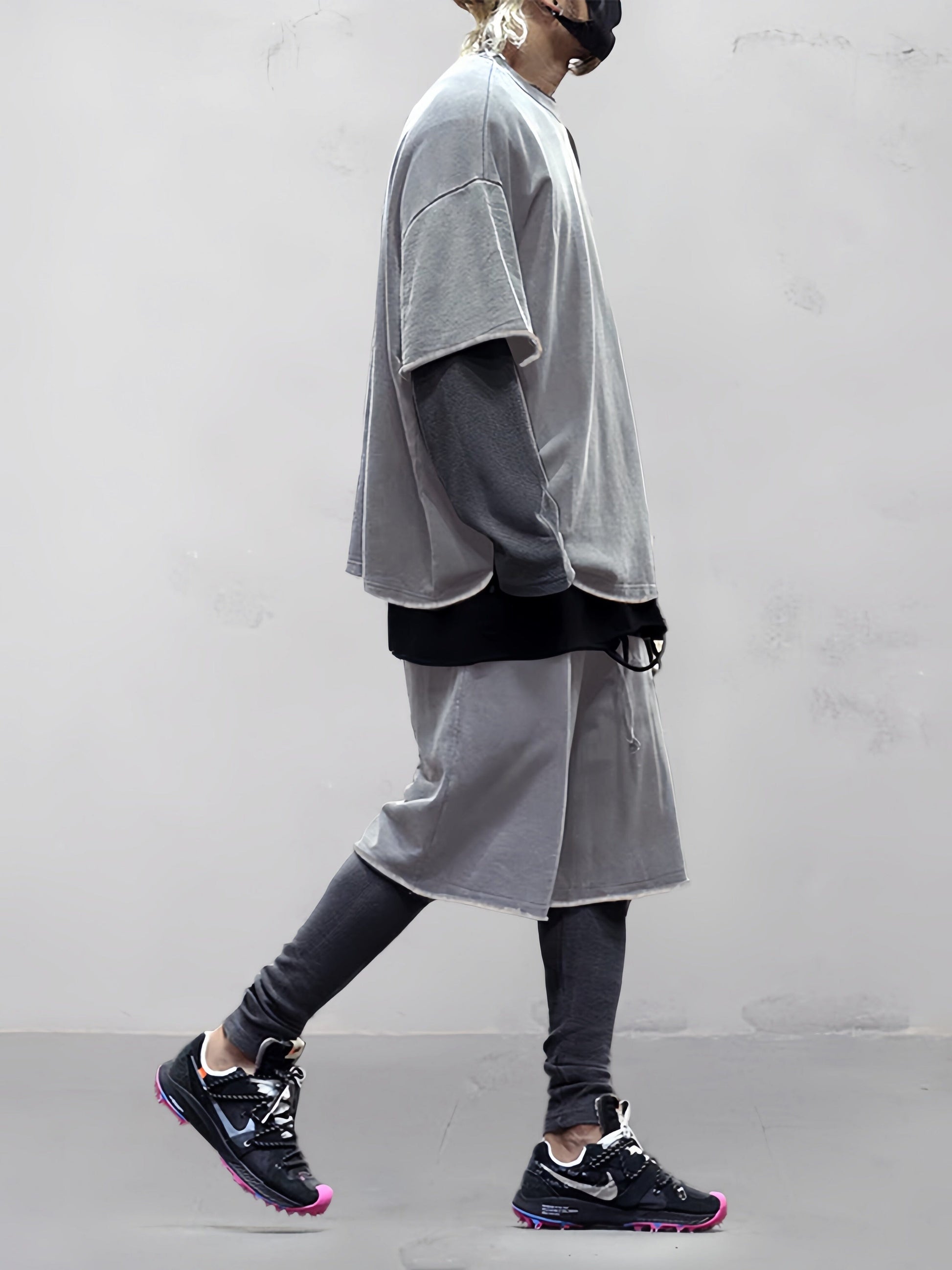 Casual Loose Fit Solid Sports Sets - Solorfit