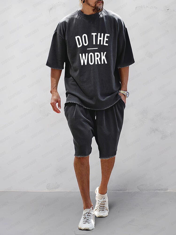 Casual Loose Fit Solid Sports Sets - Solorfit