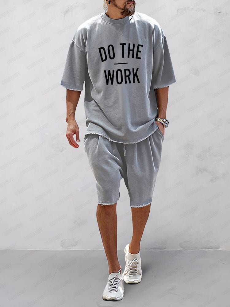 Casual Loose Fit Solid Sports Sets - Solorfit