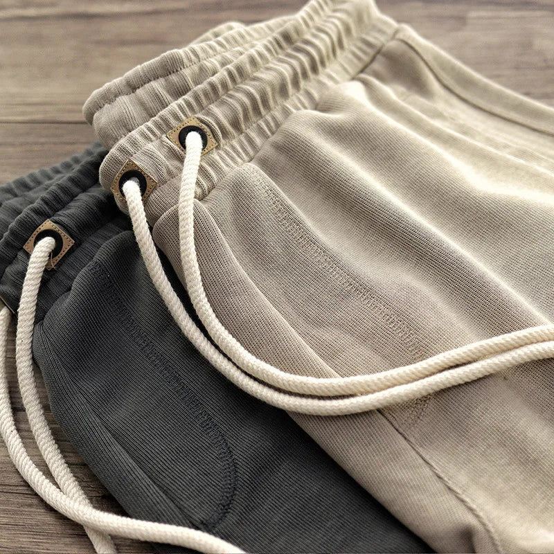Harlan Men Drawstring Knitted Shorts