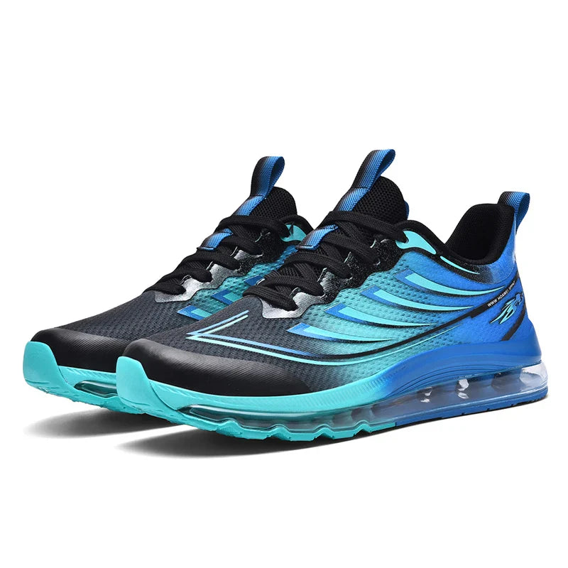 Men’s Air Cushion Running Shoes Lightweight Athletic Walking Sneakers