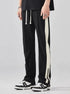 Palma De Mara - Cotton Blend Sweat Pants Wide Leg - Solorfit