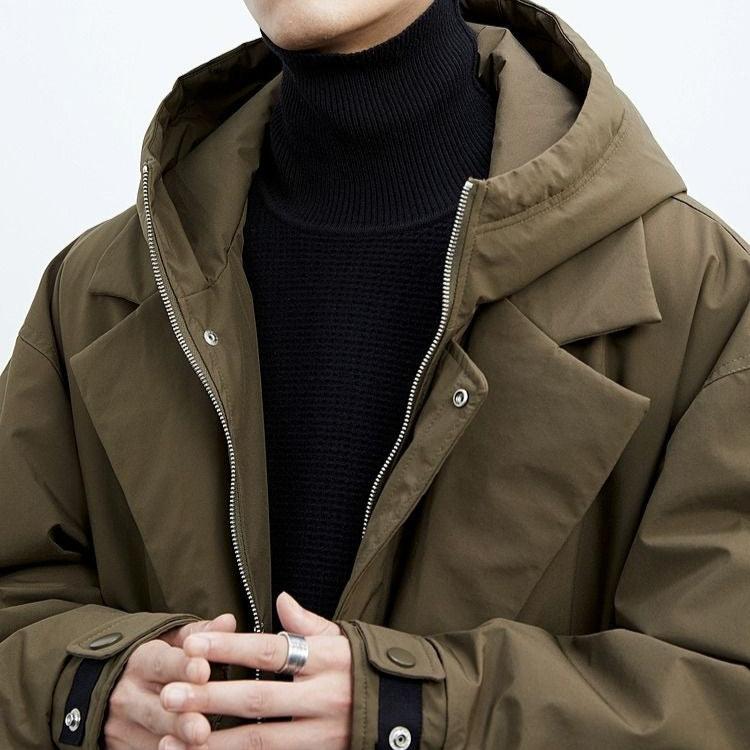 Kensington | Men’s Classic Overcoat – Long Wool Blend Coat for Formal and Casual Wear - Solorfit