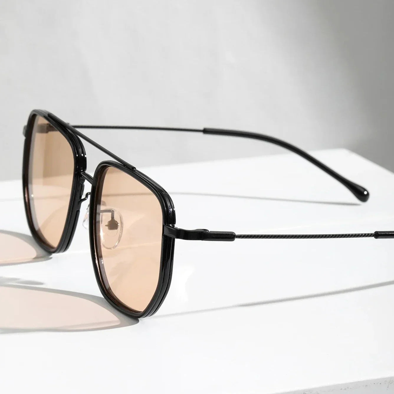 Square Polarized Sunglasses UV Protection Driving Outdoor Eyewear