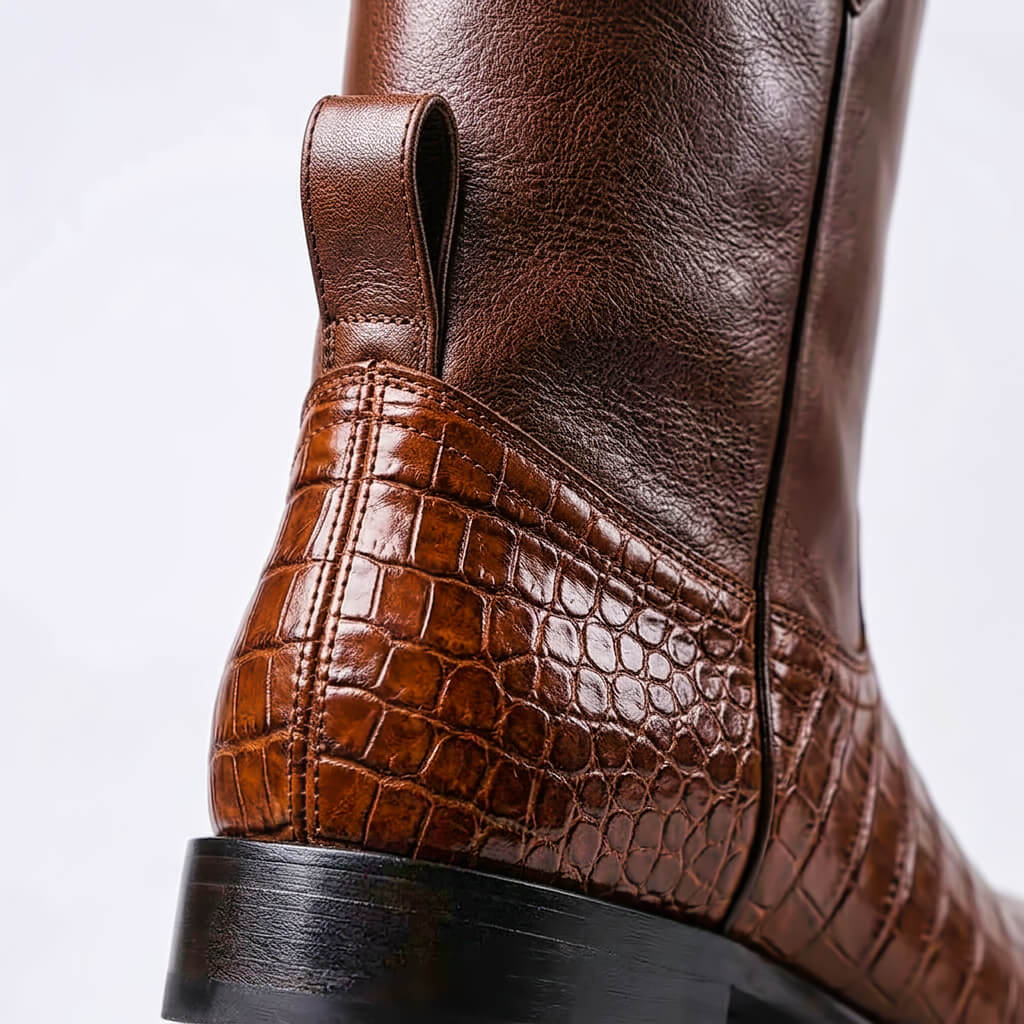 Men’s Western Boots Casual Cowboy Style Ankle Footwear