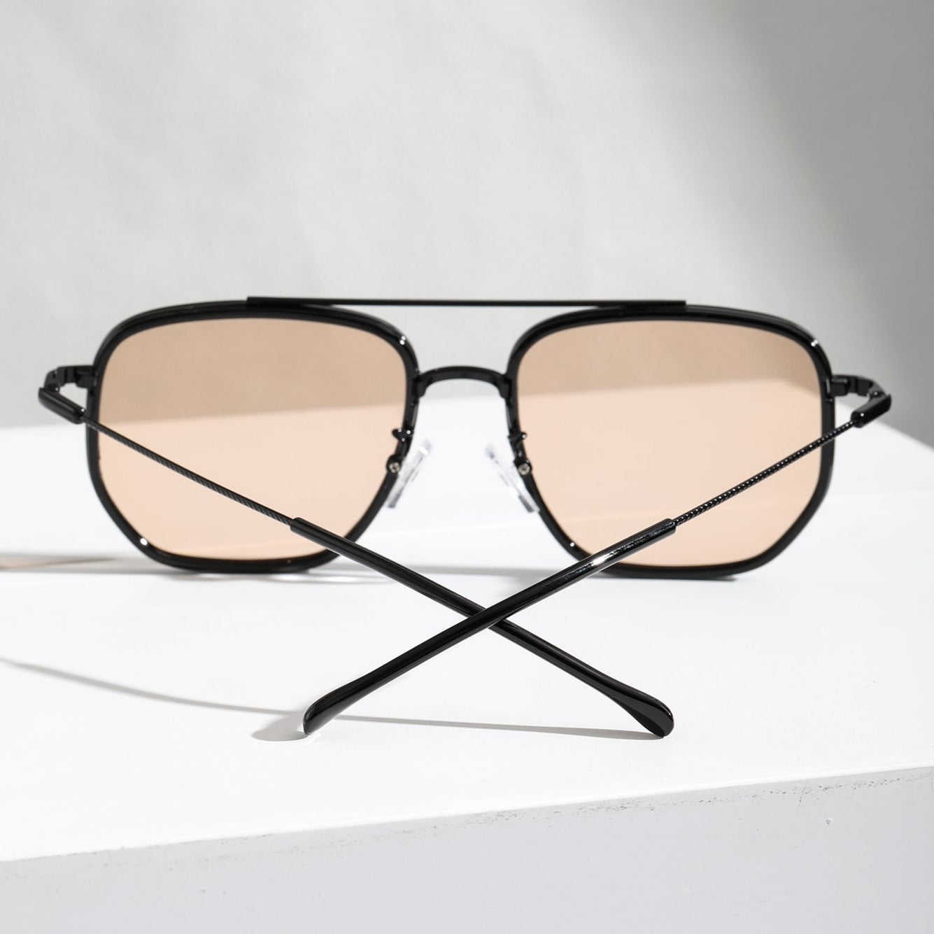 Square Polarized Sunglasses UV Protection Driving Outdoor Eyewear