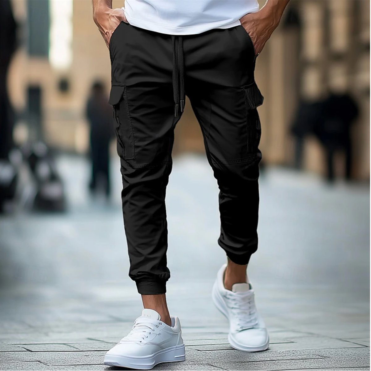 Men’s Cargo Joggers | Casual Fit