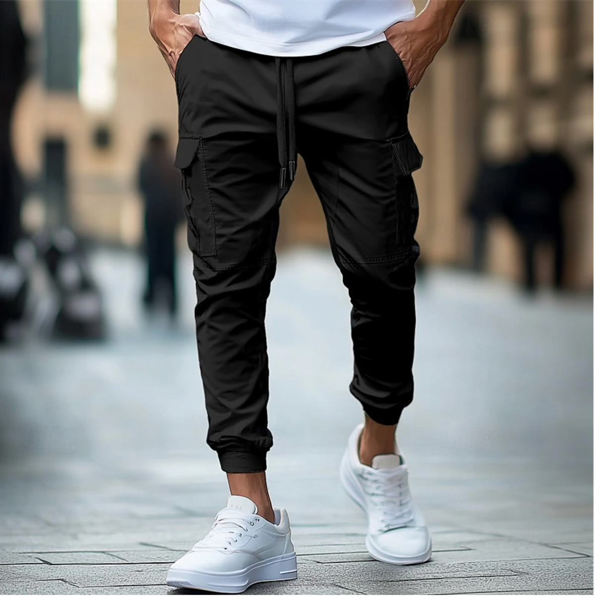 Men’s Cargo Joggers | Casual Fit