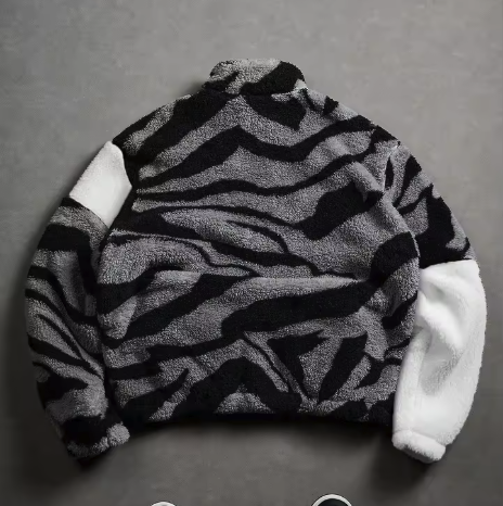 Men’s Fleece Jacket Zip Up Casual Outdoor Winter Outerwear